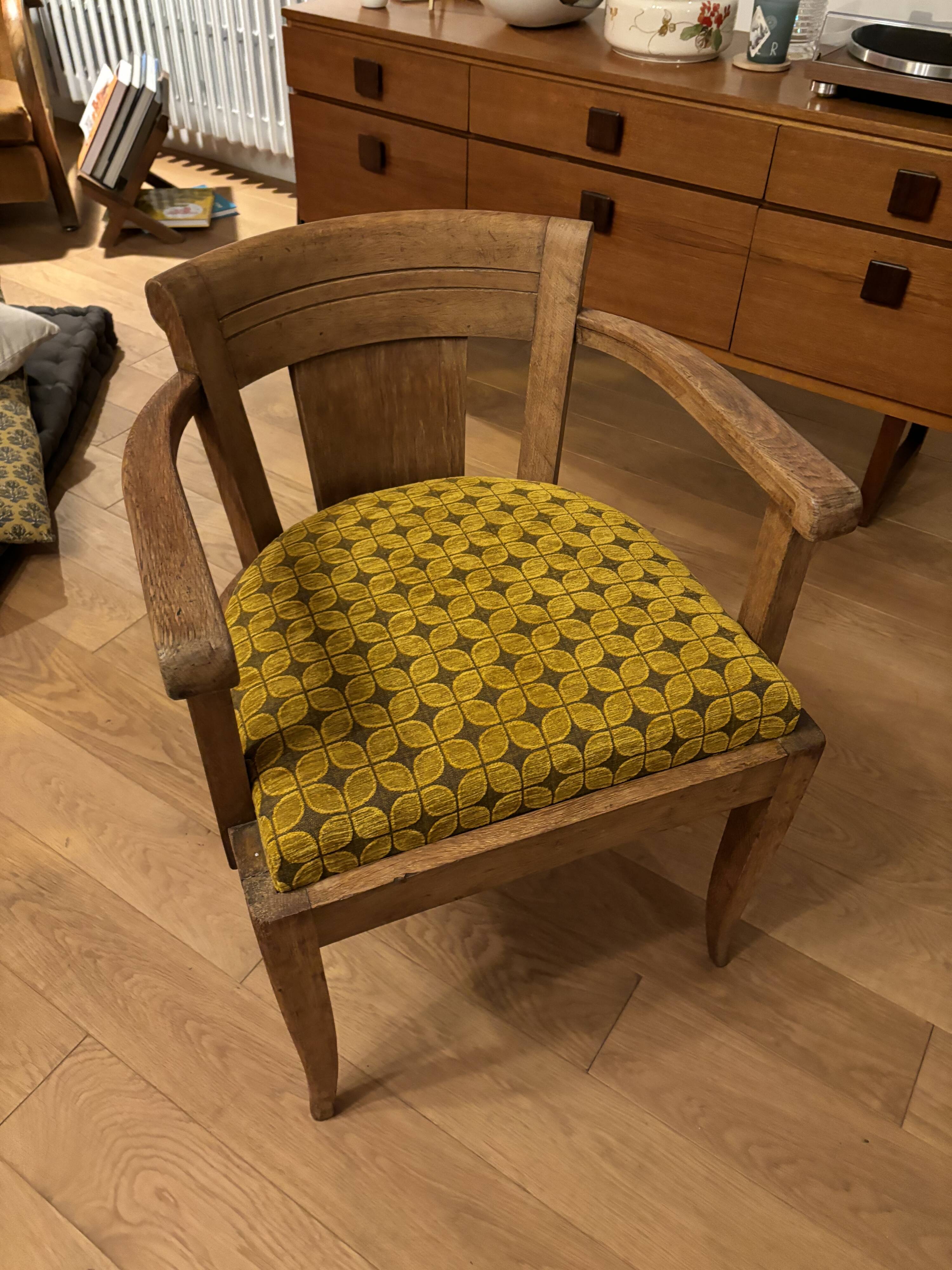 Refurbished bridge chair