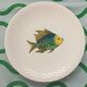Gien plate "Halong Bay" – fish design – vintage