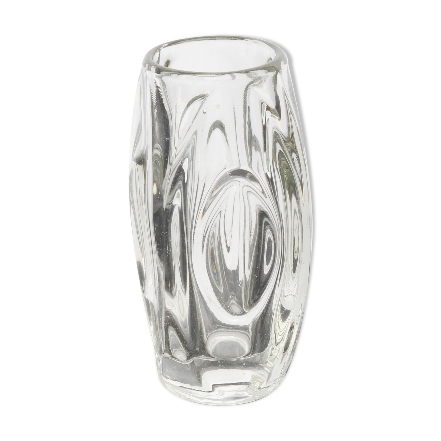 Vase, designed by R. Schrötter, Sklo Union Rosice, Czechoslovakia, 1950s