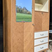 Secrétaire scriban armoire penderie vintage