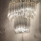 Applique cristal France, années 1950.