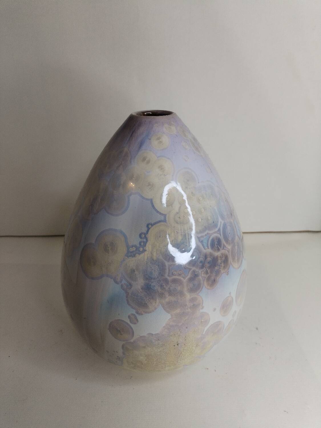 Mattjieu Lievois crystallised ceramic vase