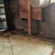 Early 20th century oak side table