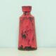 vintage red Fatlava West Germany vase
