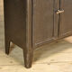 Polished iron medicine cabinet, 1930s
