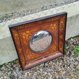 Vintage witch sun mirror antique