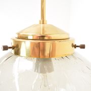 Suspension en verre Kamenicky Senov, années 1970