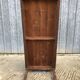 Rustic antique farmhouse table in solid cherry wood.