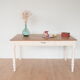 Restored old dining table