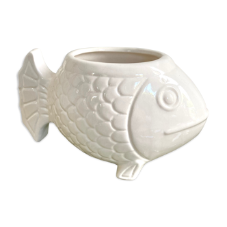 Planter fish hide pot slurry