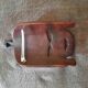 Handmade mask in Kenya in Mahogany wood