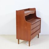 Danish teak secretary