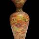 Vase à décors de Bagues de Cigares – Art Populaire, vers 1900