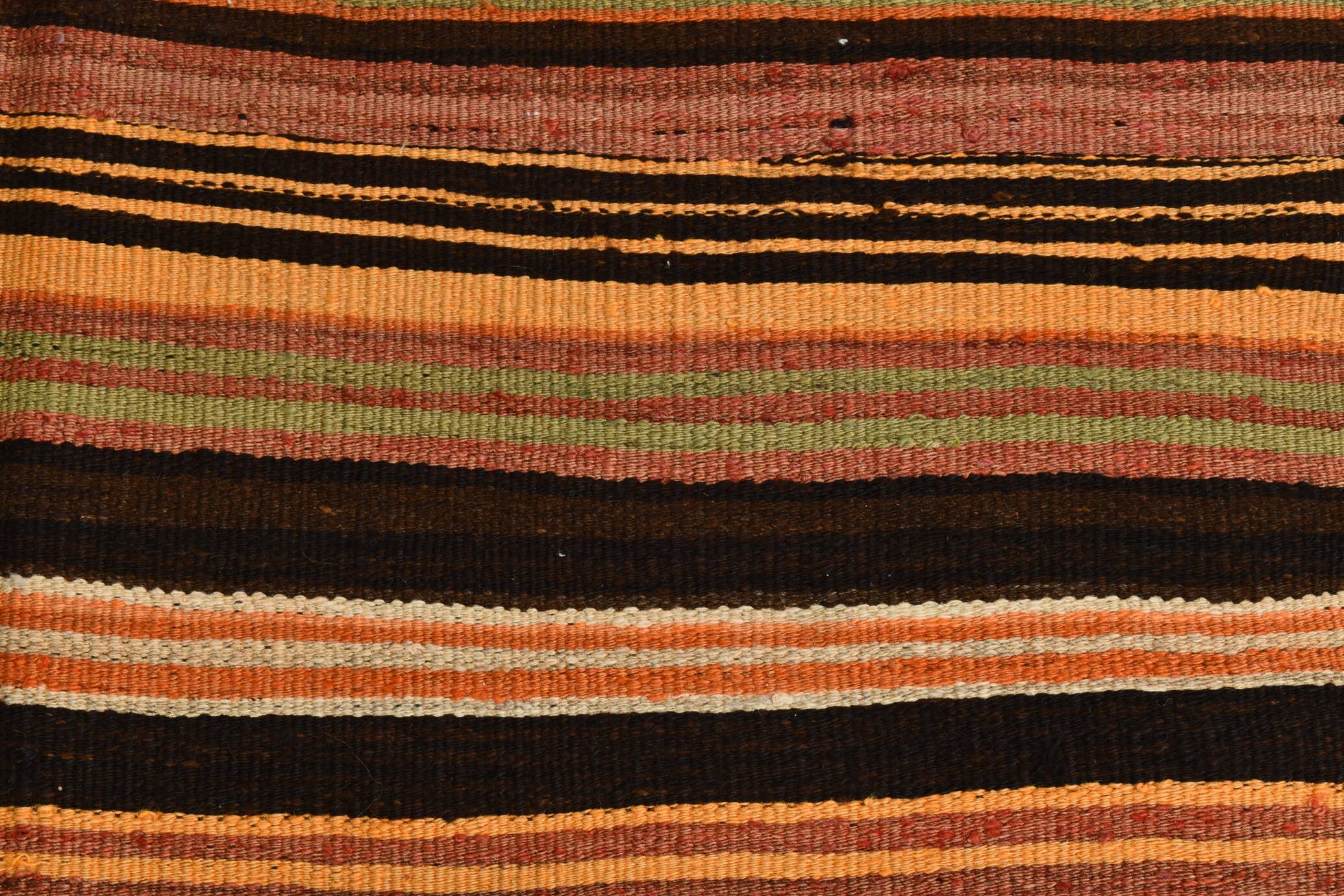 4x7 Rug For Farmhouse Room Vintage Kilim Rug, 139x215Cm
