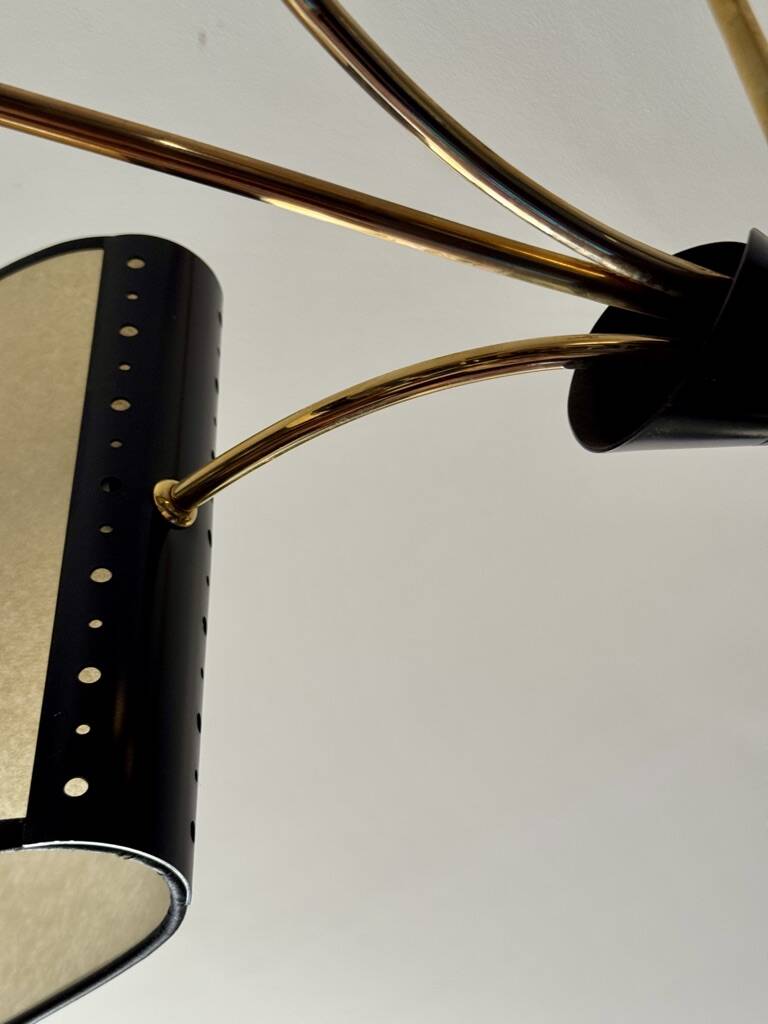 grand lustre maison lunel france 1950