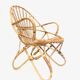 Rohe Noordwolde rattan chair, 1960, Netherlands