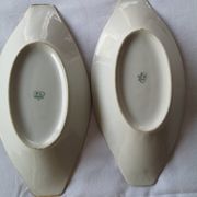 1 lot of two oval serving dishes