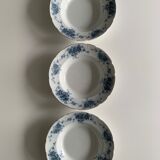 Set 3 hollow plates in English porcelain Johnson Bros
