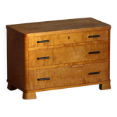 Funcionalisme scandinave / Art déco, Commode en bouleau, années 1930–40