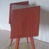 60s compas feet bedside table