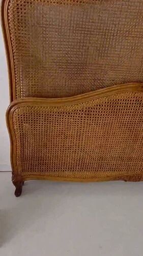 Antique French Cane Bed Louis XV Style Double