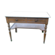 Wooden and marble desk