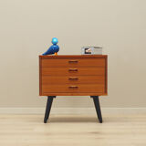 Teak chest of drawers, Danish design, 1970s, production: Denmark