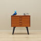 Teak chest of drawers, Danish design, 1970s, production: Denmark