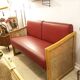 Banquette cannage vintage, 1980