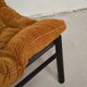 Paire de fauteuils avec coussins velours