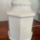 Vintage cracked ceramic lamp