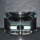 Cendrier design en verre soufflé krosno poland art verrier pologne