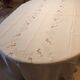 Large antique hand-embroidered tablecloth