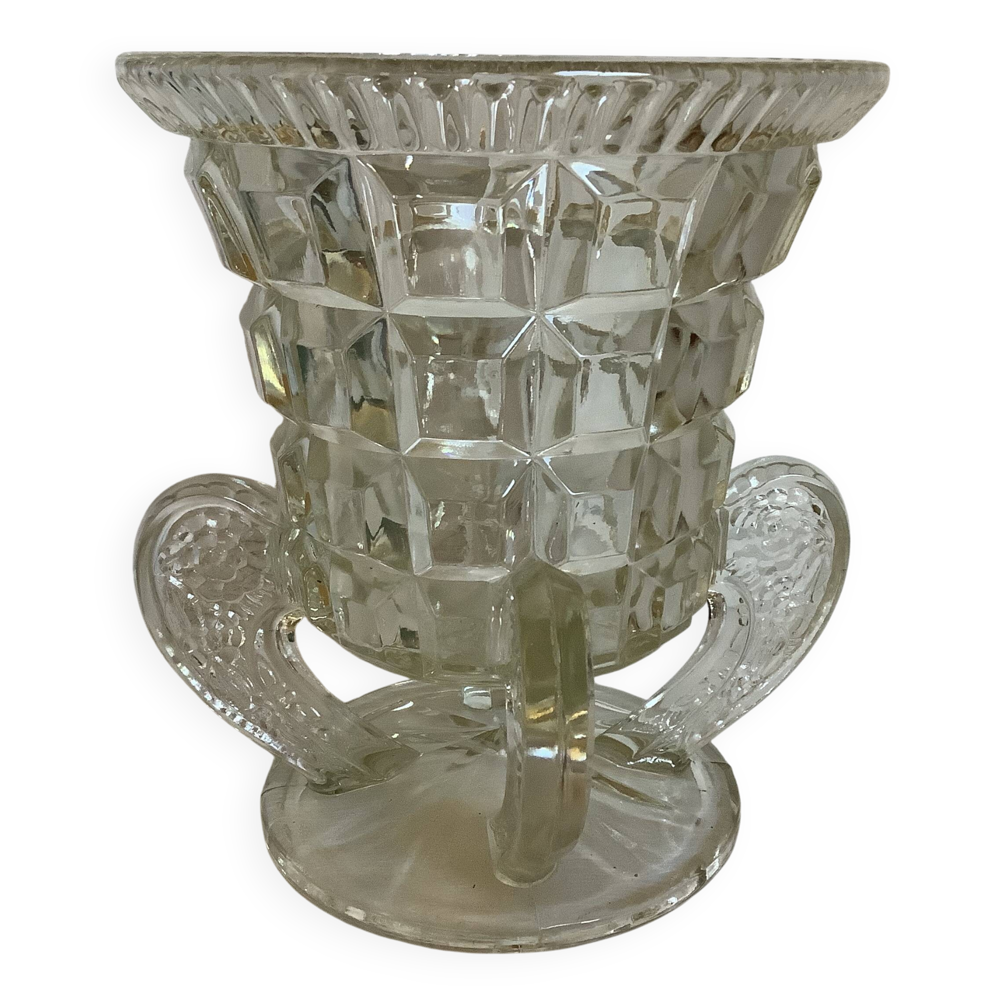 Antique large Art Deco vase from the 1930s.