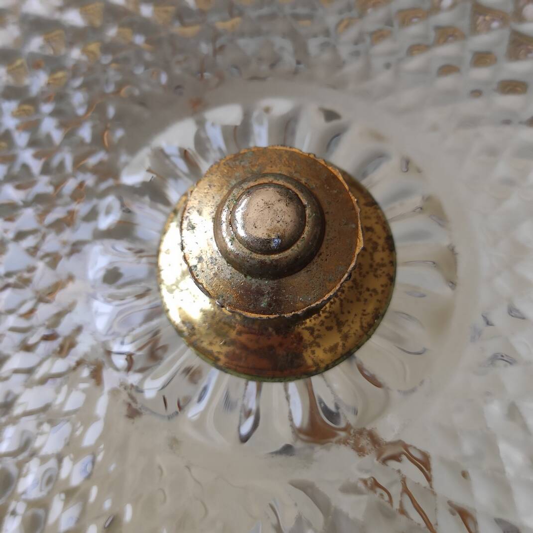 Large globe ceiling light