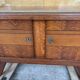 Buffet vitrine vintage pieds compas 1950