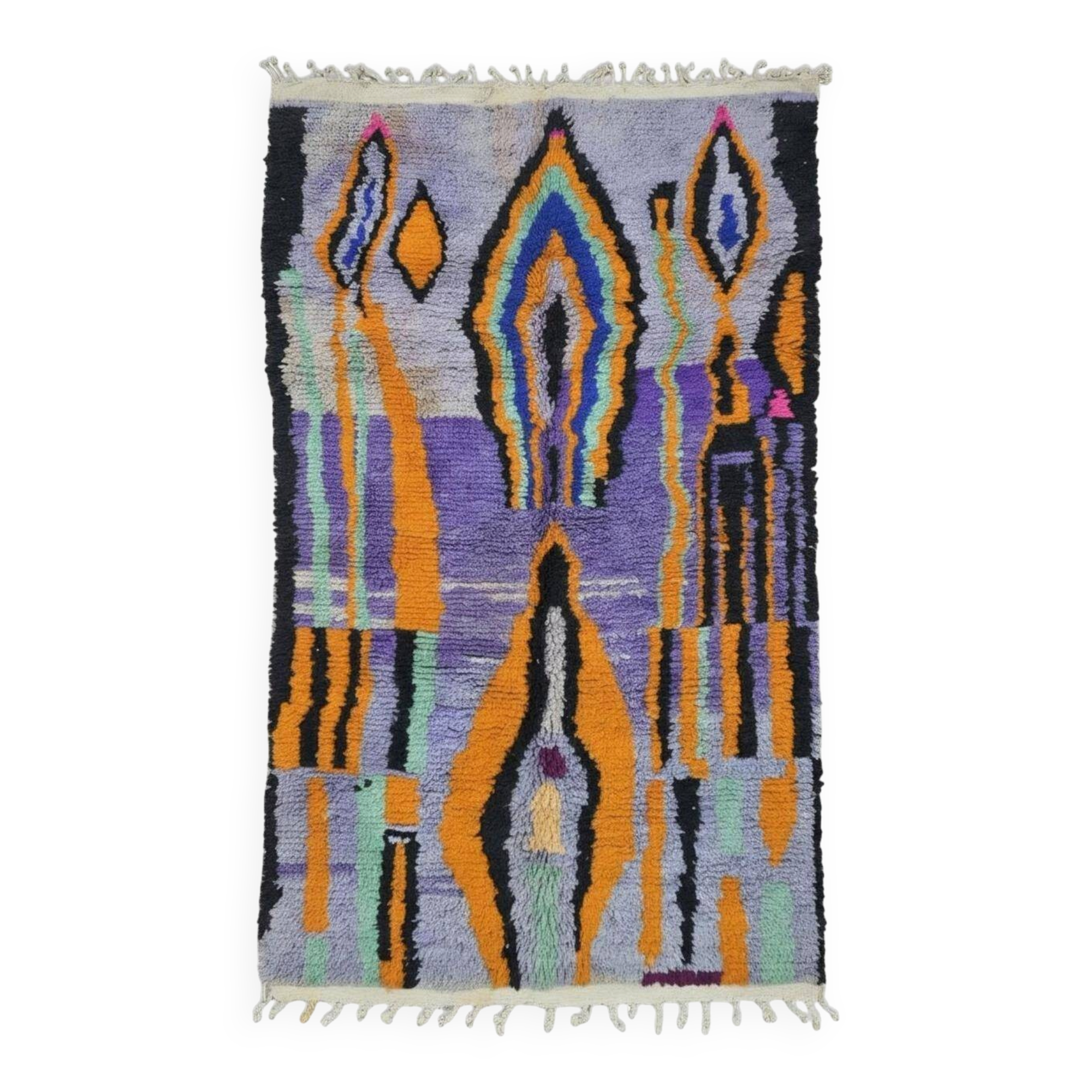 Abstract Berber Rug - 291 x 174 cm