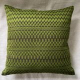 Coussin Kachin vert olive 50x50 cm