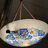 Art Deco suspension signed LOYS LUCHA