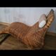 Rattan armchair