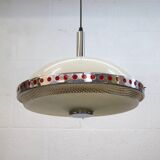 Space age plastic UFO ceiling lamp *** Massive *** Belgian design