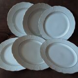 Set of 6 Italian Tognana dinner plates