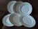 Lot de 6 assiettes  plates Tognana  italien