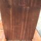 Old Table Appoint Wood Plateau Marqueté Star Feet Compass - Vintage Drawer