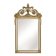 20th Century Napoleon III style mirror in wood with facet cut mirror, Franc
