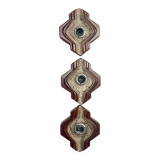 Set of 3 ceramic wall lamps by PAN Keramik, 1960s