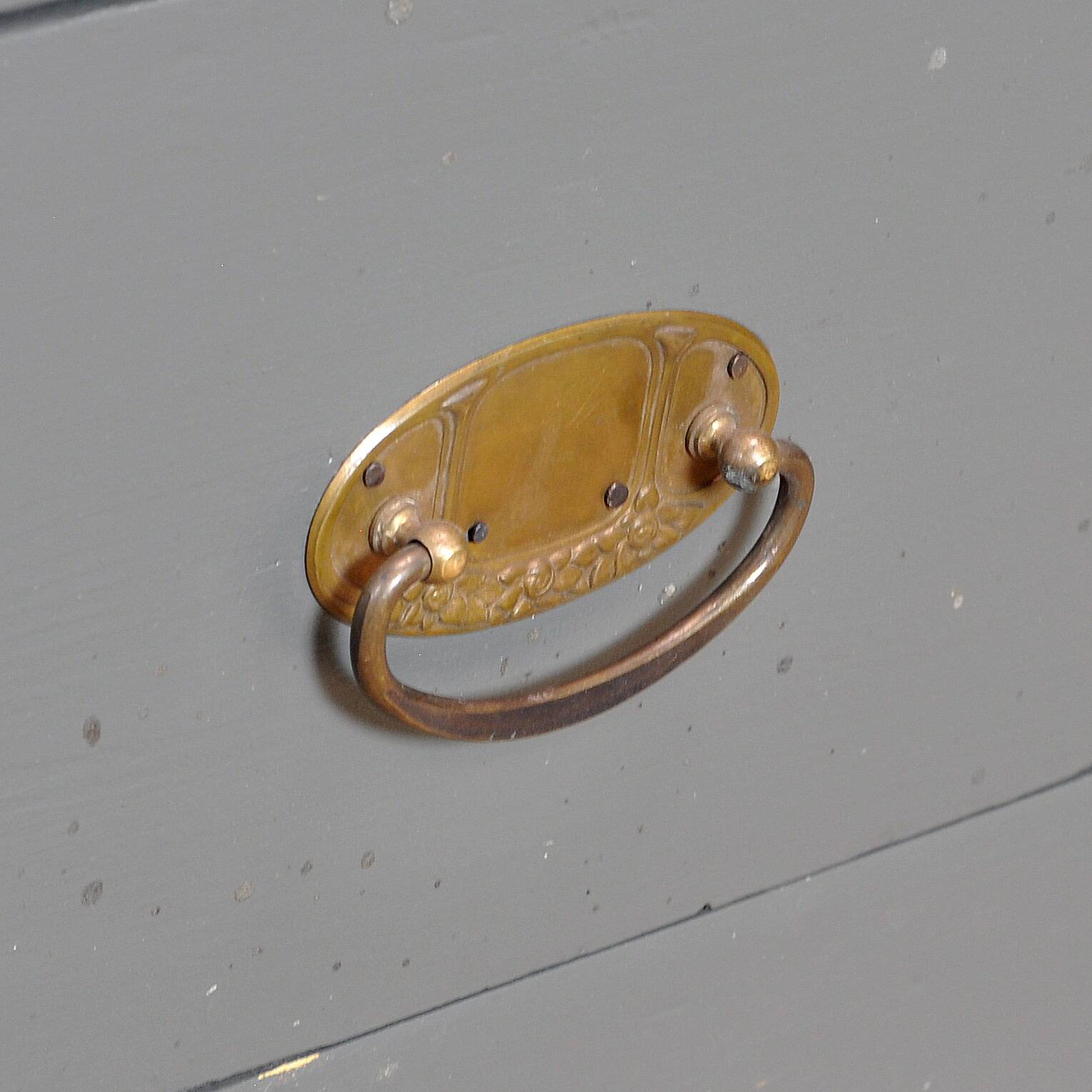 Pine display cabinet, 1930's