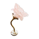 Wall lamp old tulip glass paste pink porcelain