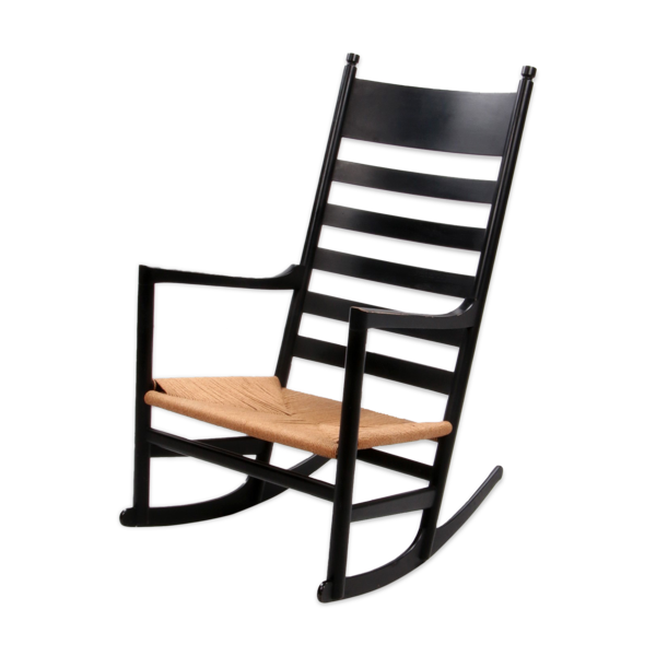 Rocking chair design par Hans.J.Wegner modèle ch45