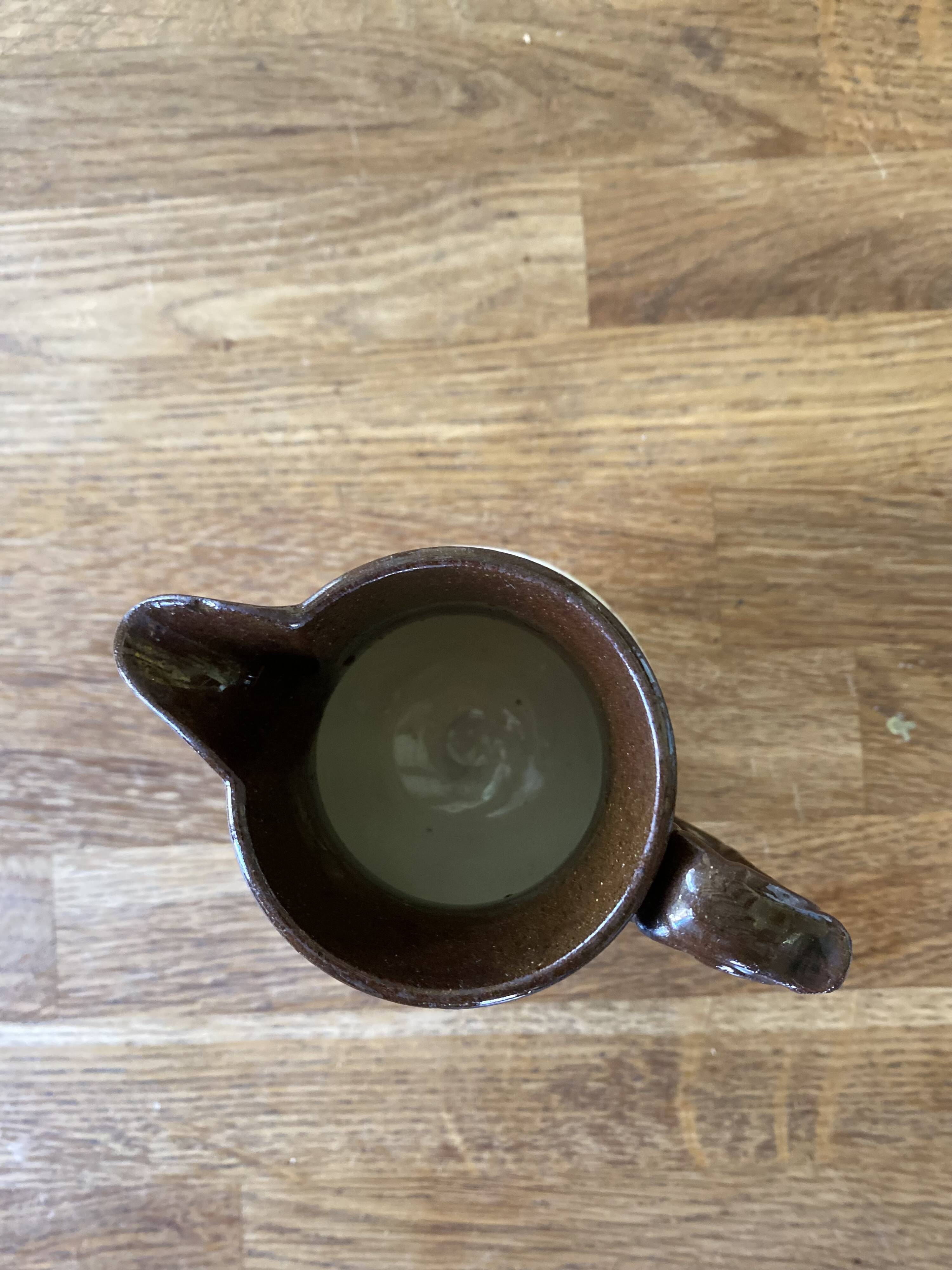 Milk jug, Jersey pottery